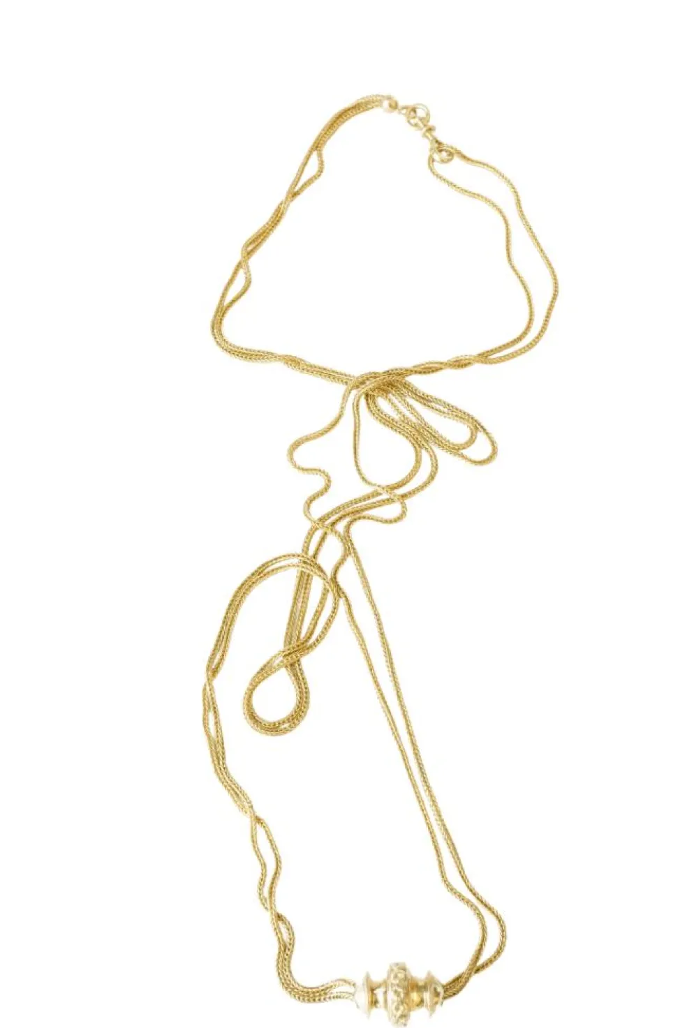 Collier sautoir Napoléon III, giletière avec coulant