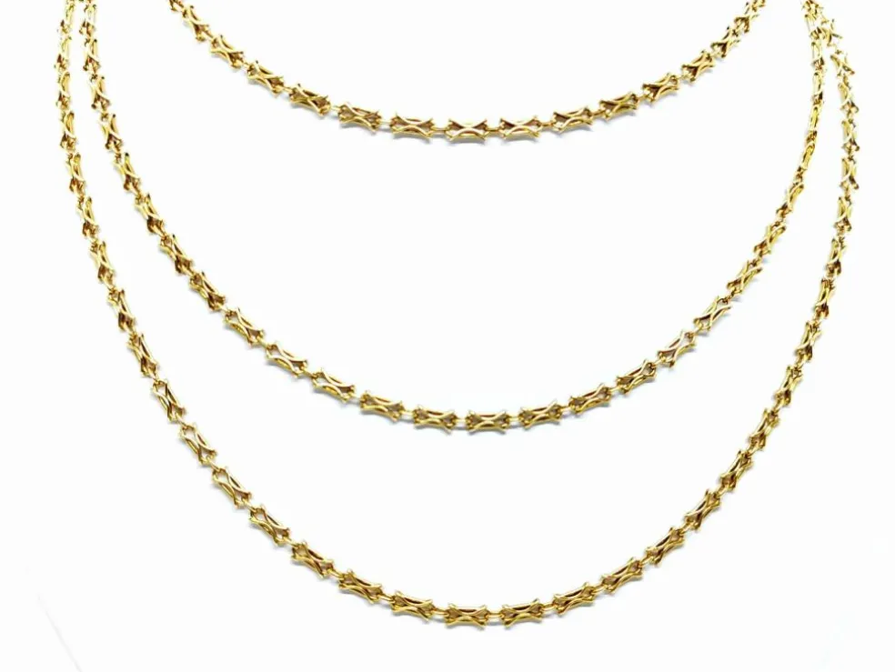 Collier Sautoir Or jaune