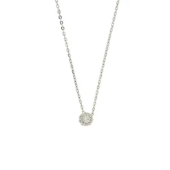 Collier Solitaire 10 diamants