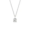 Collier solitaire diamant 0,50 ct