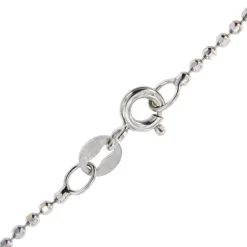 Collier solitaire diamant 0,59 ct