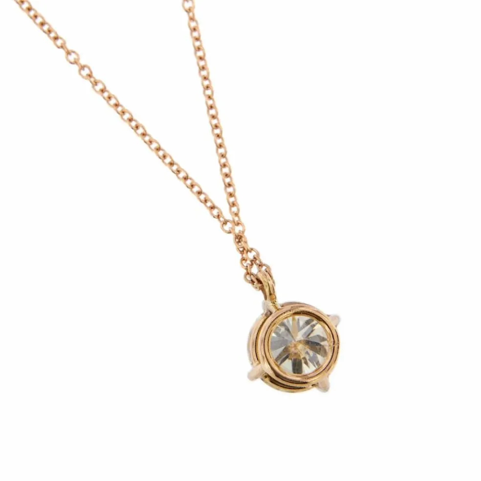 Collier Solitaire diamant 1,13 ct