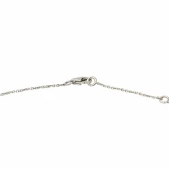 Collier Solitaire Or blanc Diamant