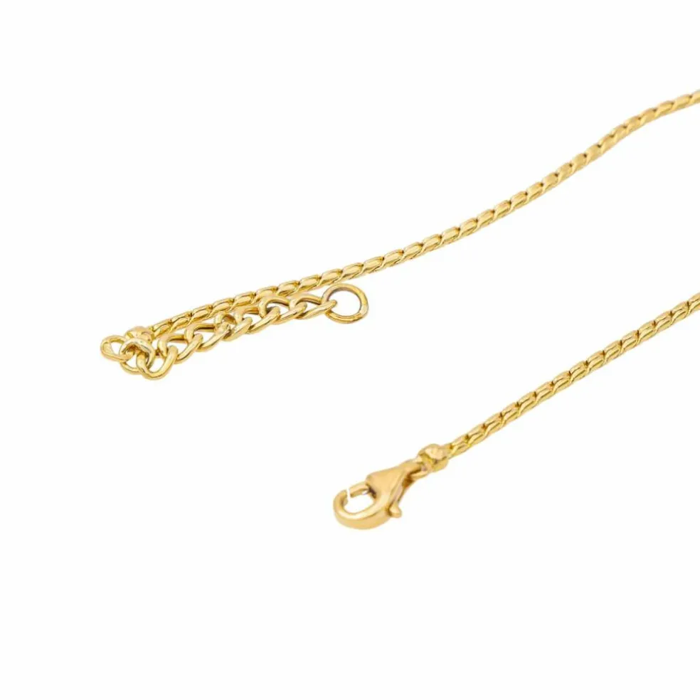 Collier Solitaire Or jaune Diamant