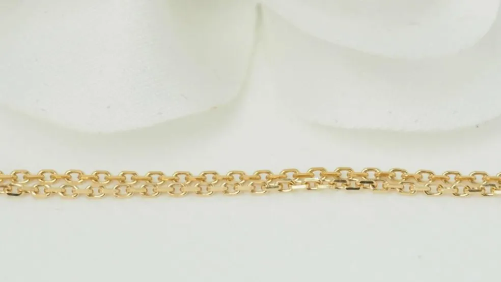 Collier solitaire Or jaune Diamant