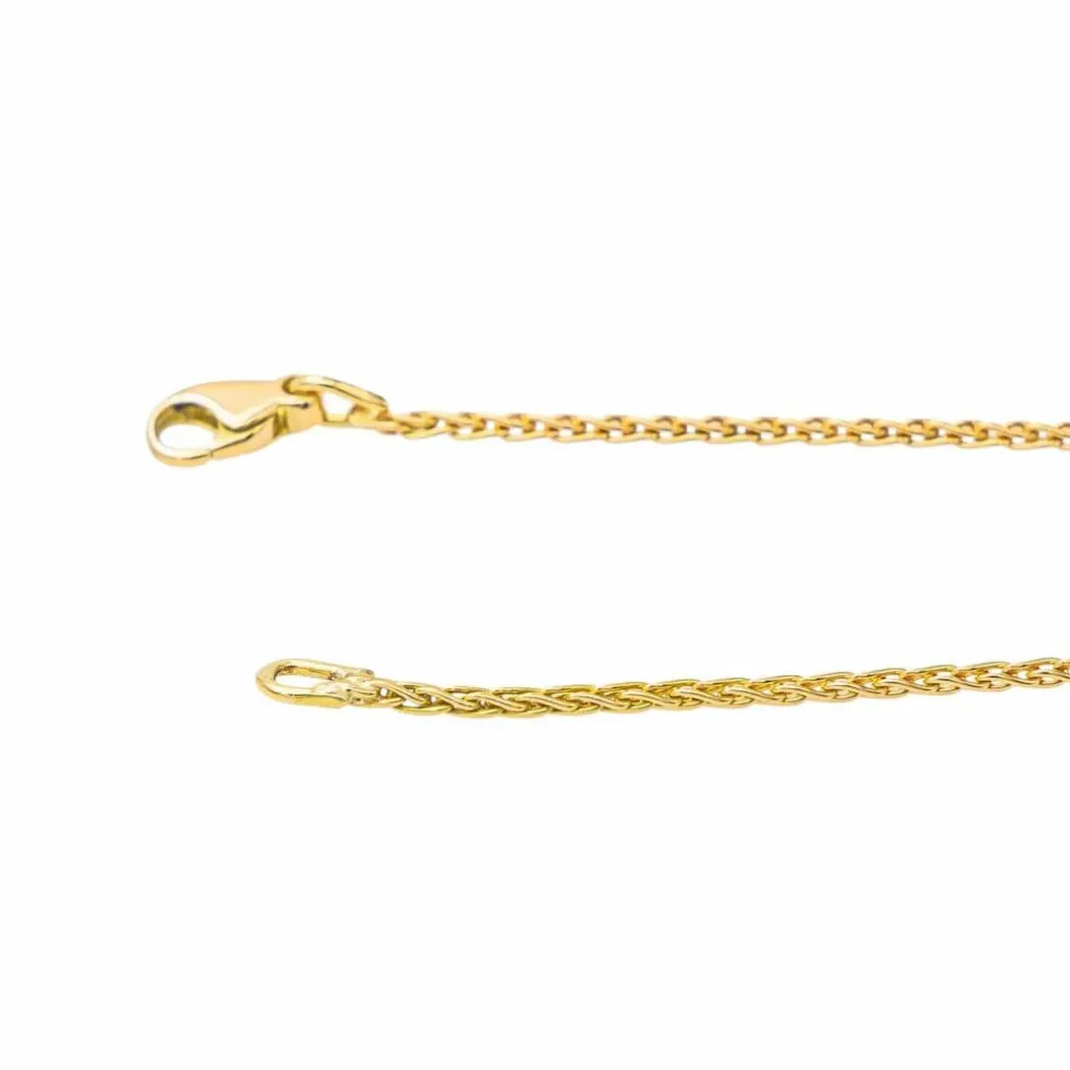 Collier Solitaire Or jaune Diamant