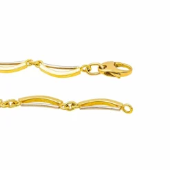 Collier Solitaire Or jaune, Or blanc Diamant