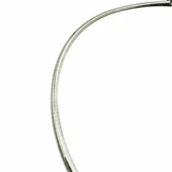Collier souple à maille oméga