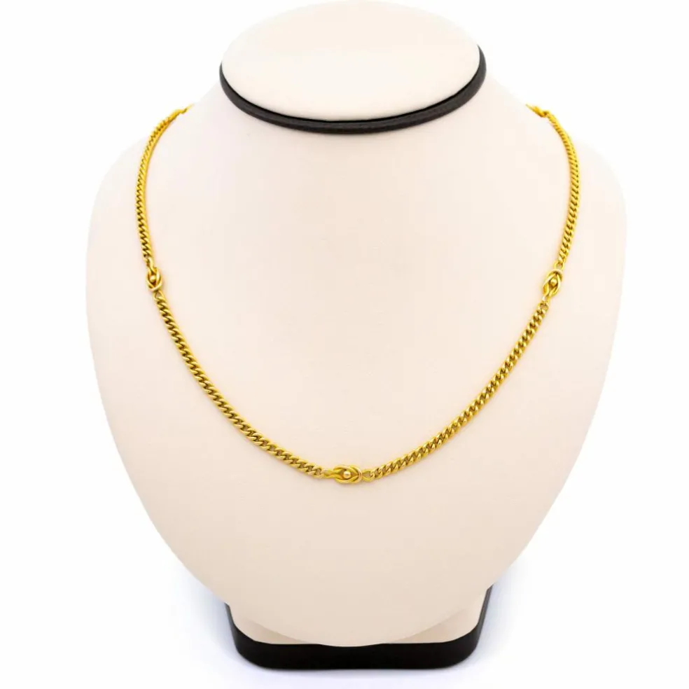 Collier station aigue-marine 14 carats 16526-8863