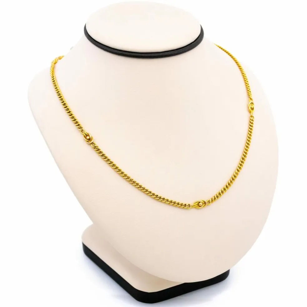 Collier station aigue-marine 14 carats 16526-8863