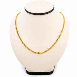 Collier station aigue-marine 14 carats 16526-8863