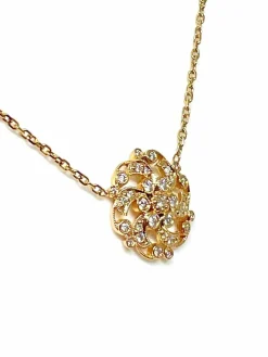 Collier Stone Paris en or rose et diamants