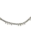Collier tennis Diamants ronds et poires