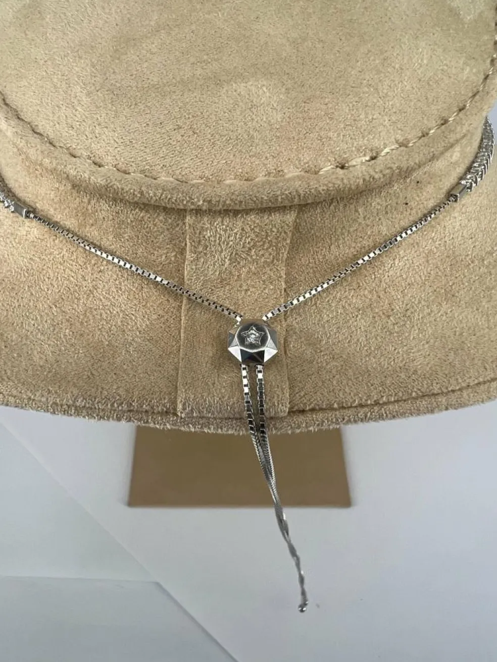 Collier Tennis en or blanc et diamants