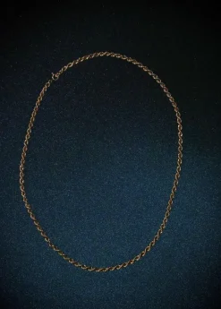 Collier torsadé en or