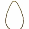 Collier torsadé en or 18 carats