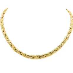 Collier Torsadé Or jaune