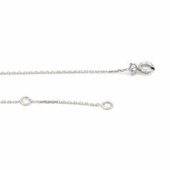Collier Transparence Or blanc