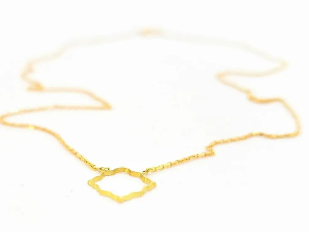 Collier Transparence Or jaune