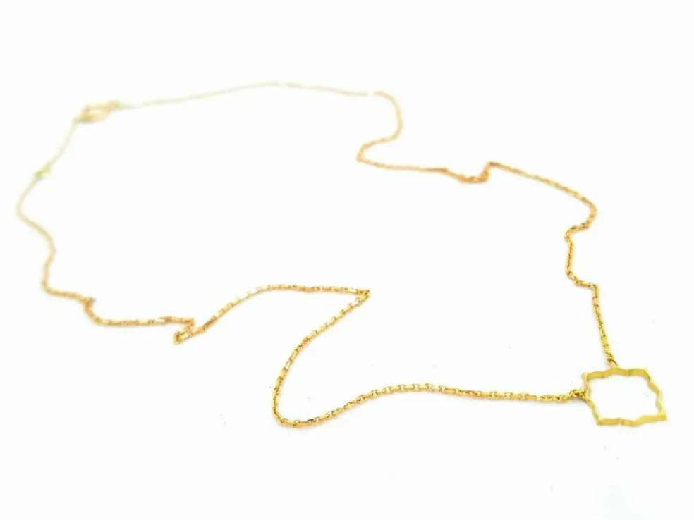 Collier Transparence Or jaune
