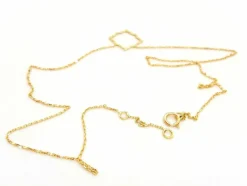 Collier Transparence Or jaune