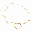 Collier Transparence Or rose