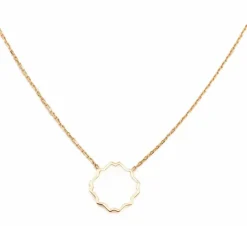 Collier Transparence Or rose
