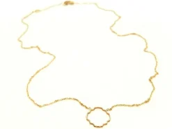 Collier Transparence Or rose