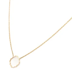 Collier Transparence Or rose