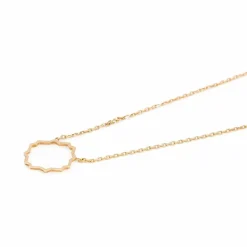 Collier Transparence Or rose