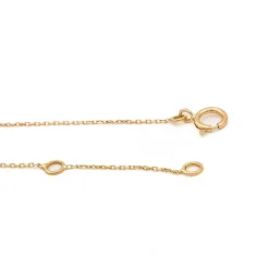 Collier Transparence Or rose