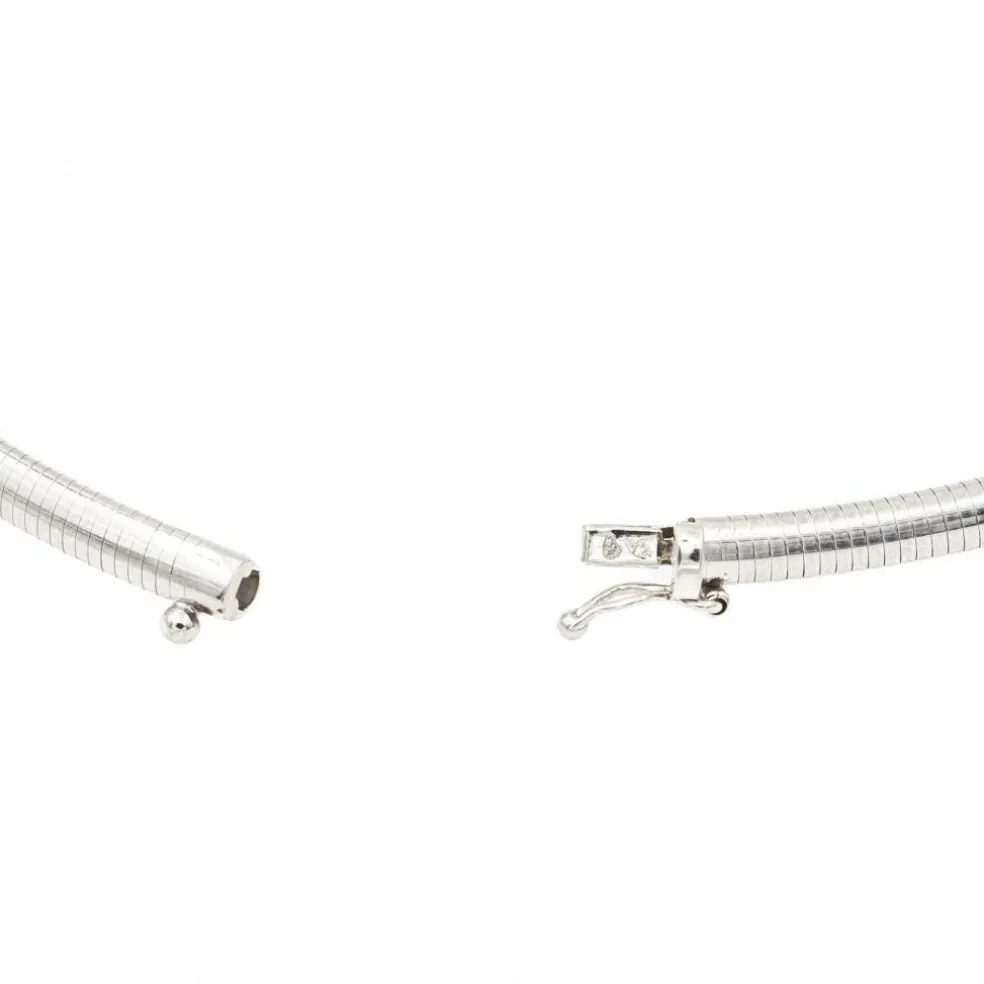 Collier Trilogie Or blanc Diamant