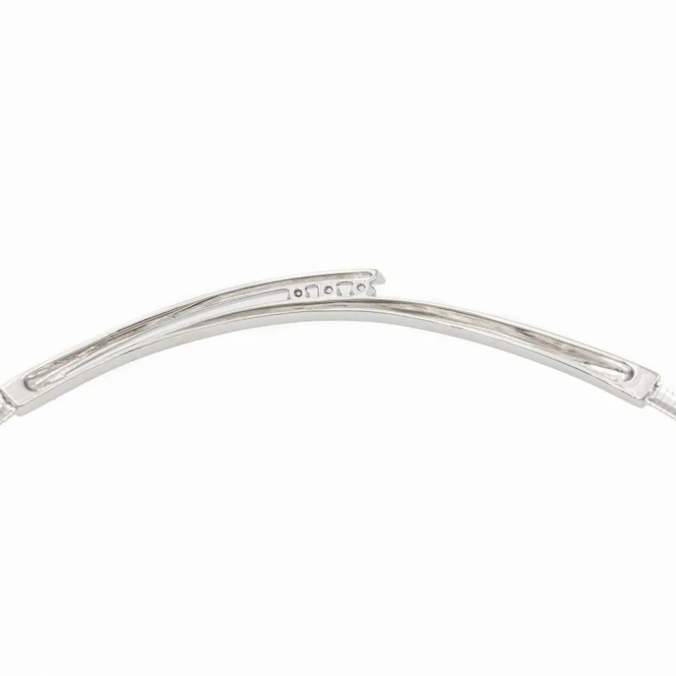 Collier Trilogie Or blanc Diamant