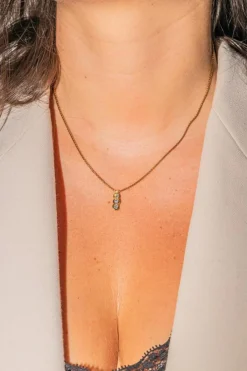 Collier trilogie Or jaune Diamant
