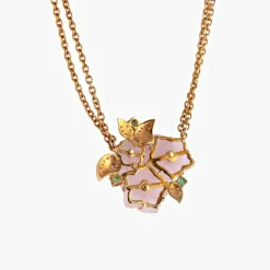 Collier Trois Fleurs