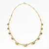Collier vintage filigrane en or jaune