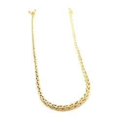 Collier Vintage maille palmier