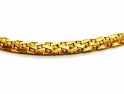 Collier Vintage Or jaune, Or blanc