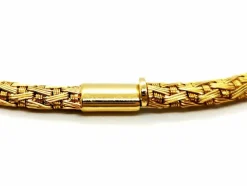 Collier Vintage Or jaune, Or blanc