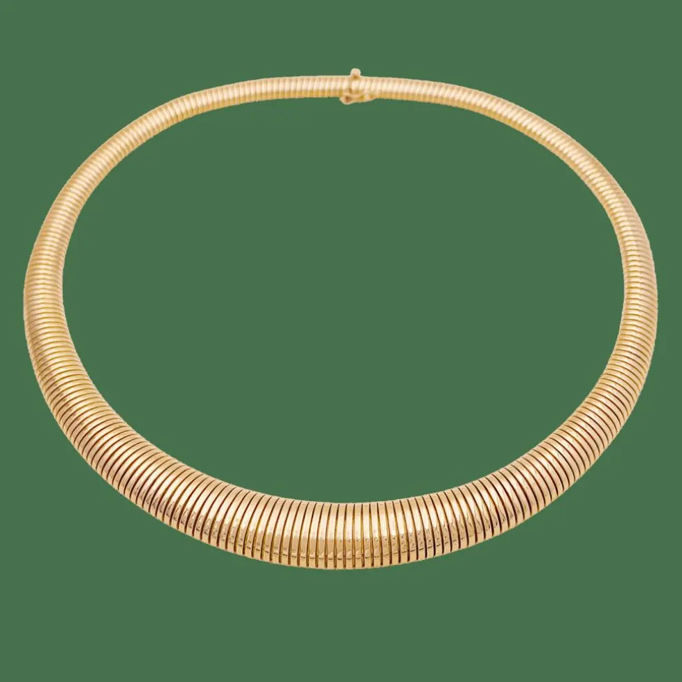 Collier vintage "Tubogas".