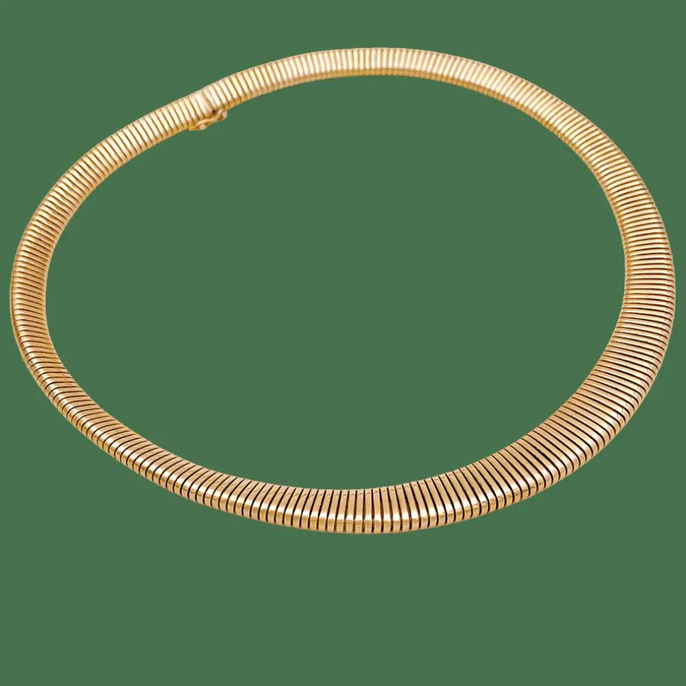 Collier vintage "Tubogas".