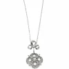 Collier XXe, diamants et perles