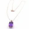 Collier/Pendentif Améthyste Diamants