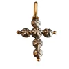 Croix Arlésienne Diamants Or & Argent