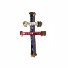 Croix De Lorraine Rubis Saphirs Diamants