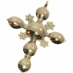 Croix en or, diamants