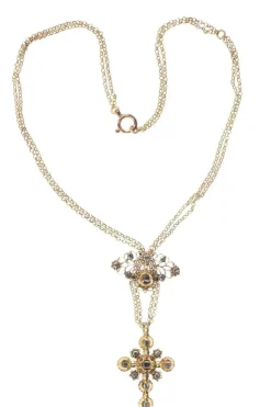 Croix en or et diamants