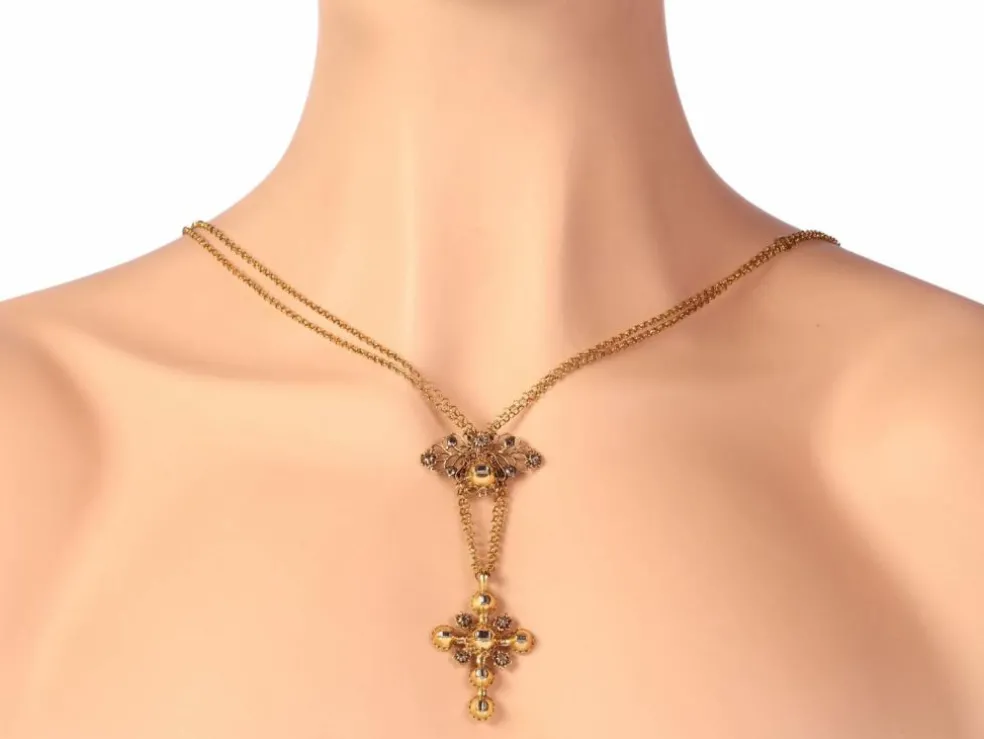 Croix en or et diamants
