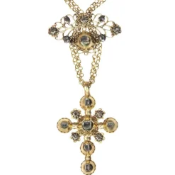 Croix en or et diamants