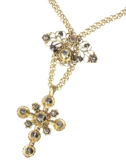Croix en or et diamants